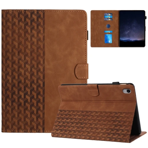 Building Blocks Embossed Leather Smart Tablet Case for iPad mini 6 / mini 2024