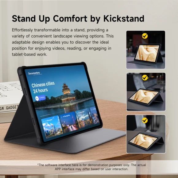 PU Leather Case for Tablet with Smart Wake/Sleep, Ulefone