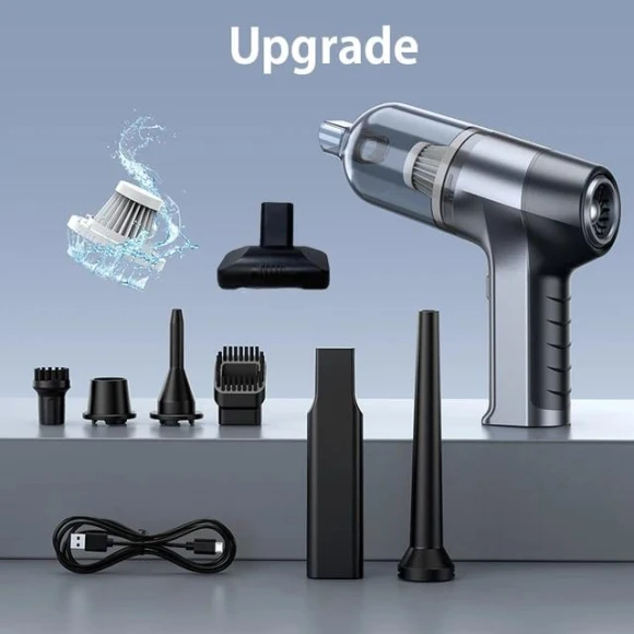 4-in-1 Wireless Car Vacuum Cleaner, Houspace