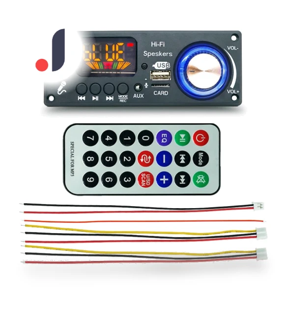 Bluetooth Module with MP3 Decoder and Car Audio Amplifier — Wireless Audio Transmitters, AI Supermarket