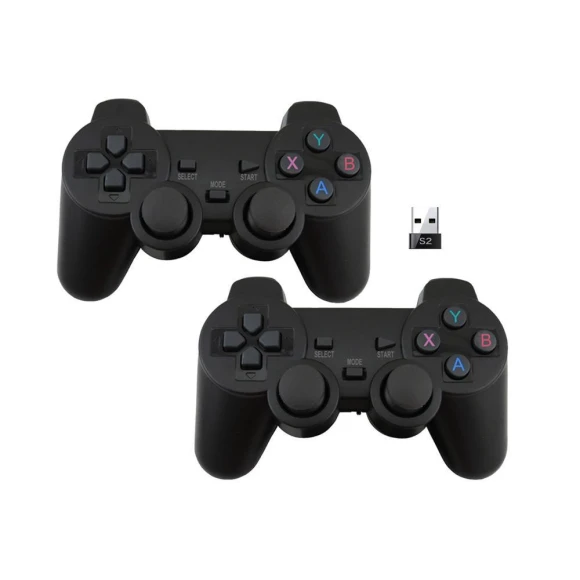Double Wireless Game Controller 2.4G, AI Supermarket
