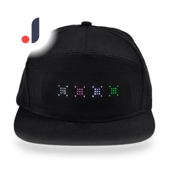 Programmable LED Message Lid — Smart Glasses, Cool Men Wardrobe