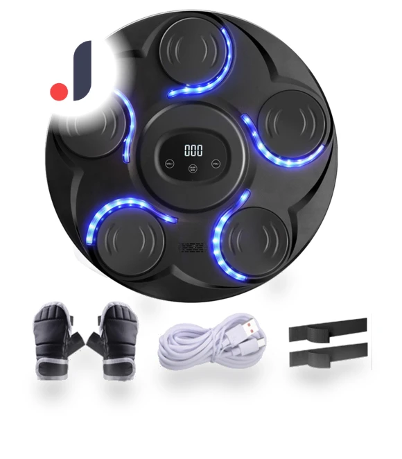 Smart Musical Punching Bag with Gloves — Boxing Training Gear, Wosawe outdoor sports