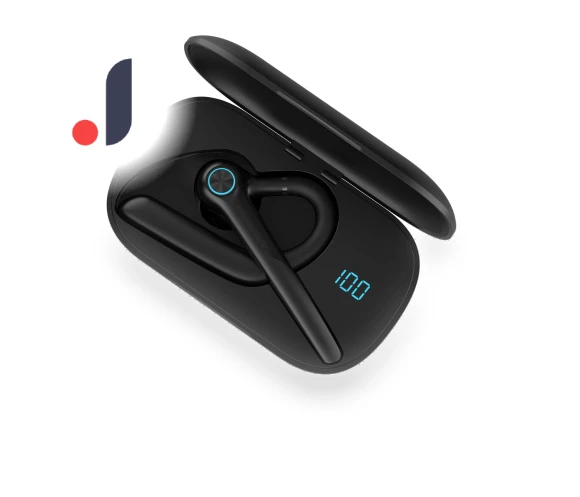 Wireless Bluetooth Headphones with ENC Noise Cancellation — In-Ear Headphones, Smarter than future
