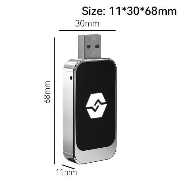 Wireless Connector for CarPlay and Android Auto — Car Infotainment System, GearUp AutoMoto
