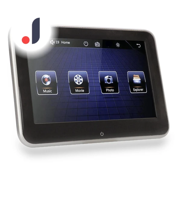 8-inch IPS Touchscreen Headrest Monitor — In-Car Entertainment Systems, TOMTOP JMS