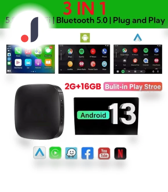 Car AI Box Wireless Adapter — Phone Accessories, Happy Home Mall