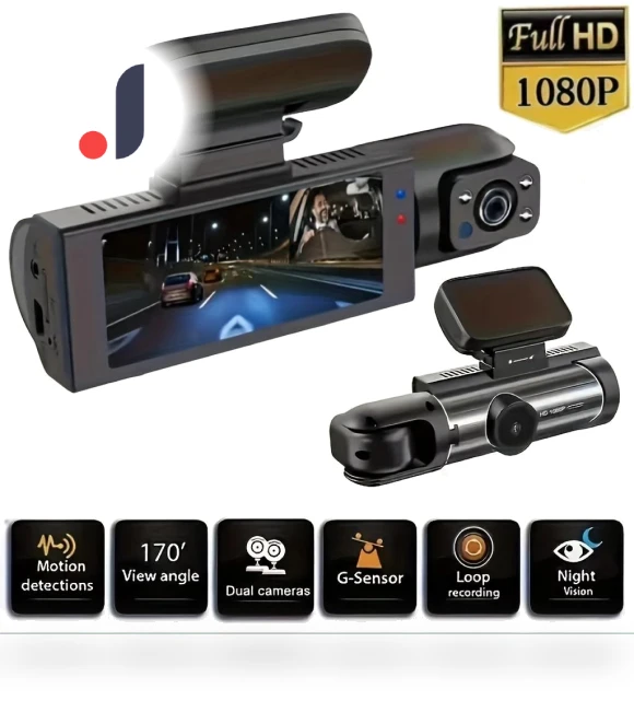 Full HD Dual Car Dash Cam — Dashboard Cameras, LIAESMART