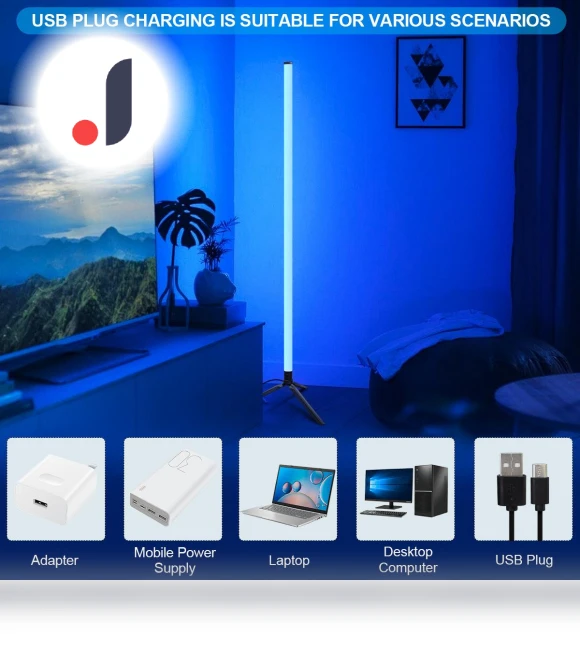 RGB Floor Lamp — Standing Lights, Elbulbo Lighting