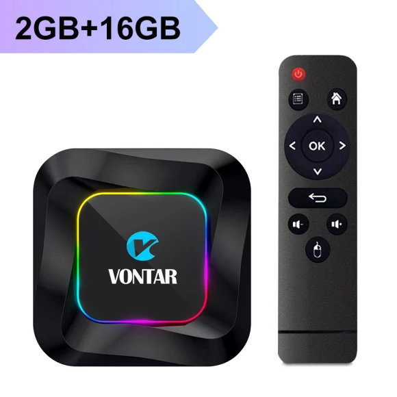 RGB Smart TV Box, Blackin