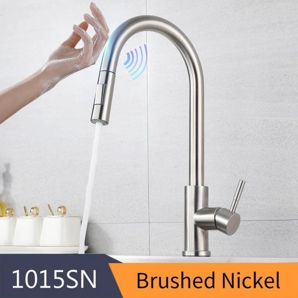 Smart Touch Kitchen Faucet, Harmonious Living Home