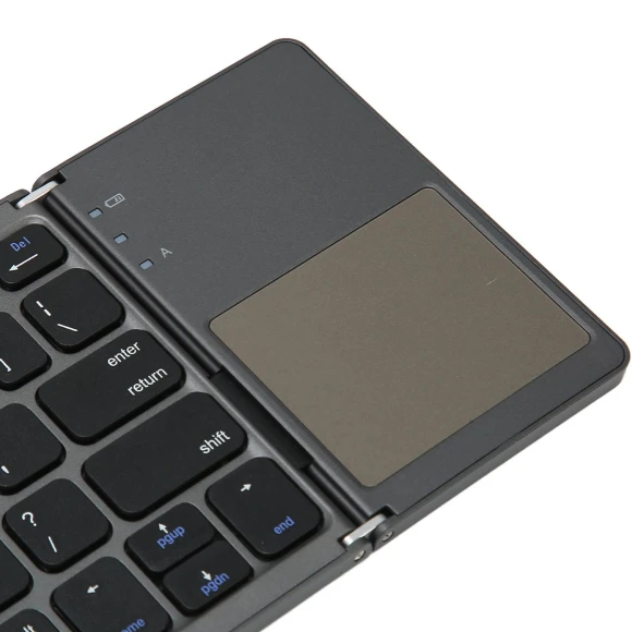 Ultra-Thin Portable Folding Bluetooth Keyboard, Zeblaze