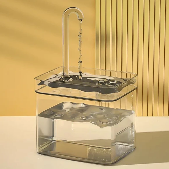 Automatic Cat Water Fountain — Pet Hydration Solutions, Indoor Furniture