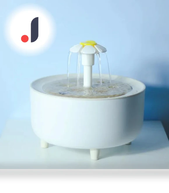 Automatic Fountain Filter for Cats — Pet Hydration Solutions, Indoor Furniture