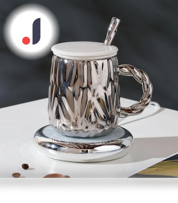 Ceramic Smart Thermos Mug — Beverage Warmers, Indoor Furniture