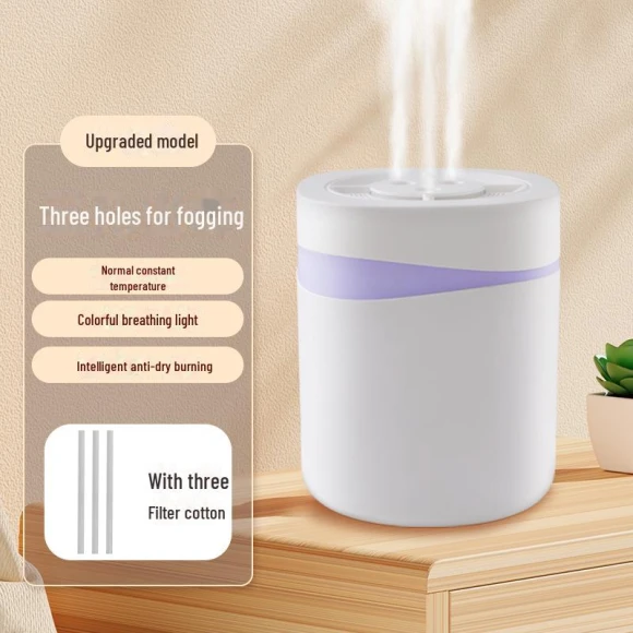 Dual-purpose air humidifier and night light with remote control — Humidifier, Perfect choice for your home