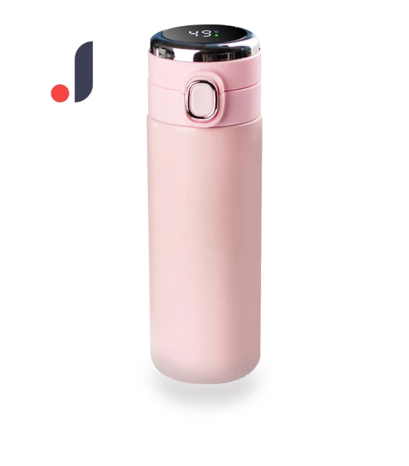 LED Digital Display Temperature Thermos Cup — Beverage Warmers, Chic Interiors