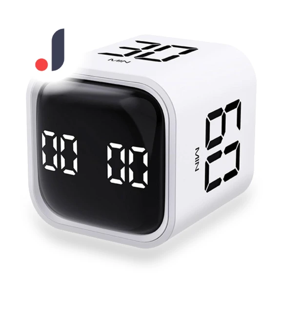Mini Digital Timer Cube — Timers, Timeless Home