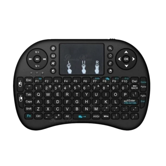 Mini Wireless Keyboard Remote Control Air Mouse Touchpad — Bluetooth Keyboard, ping Day