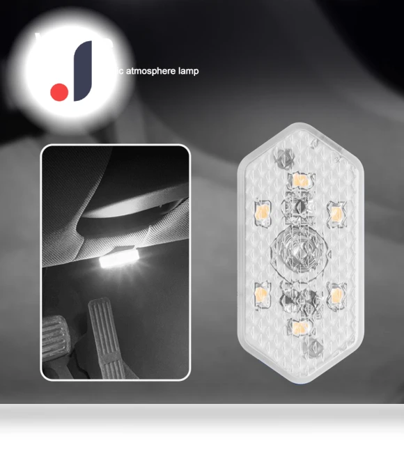 Multicolor Car Lights with Magnetic Suction — Light Kit, Timeless Home