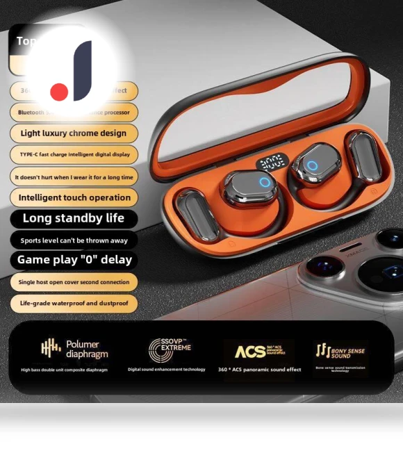 Open-Ear Bluetooth Sports Headphones — Over-Ear Headphones, Pento Smart