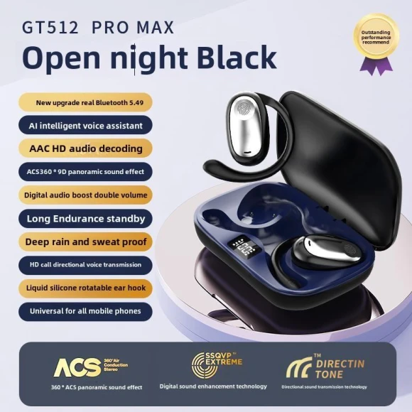 Open Wireless Bluetooth Headphones, Pento Smart