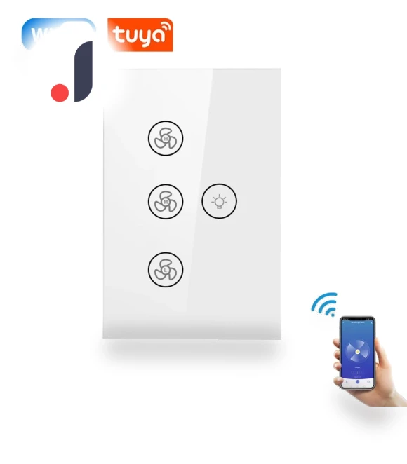 Smart Fan Light Switch — Smart Home Hubs & Controllers, Modern Home Furnishing