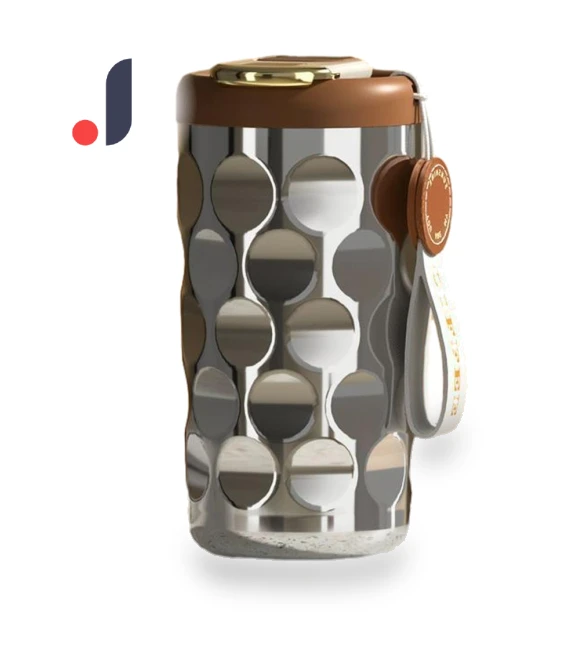 Smart Temperature Display Stainless Steel Thermos — Beverage Warmers, Chic Interiors