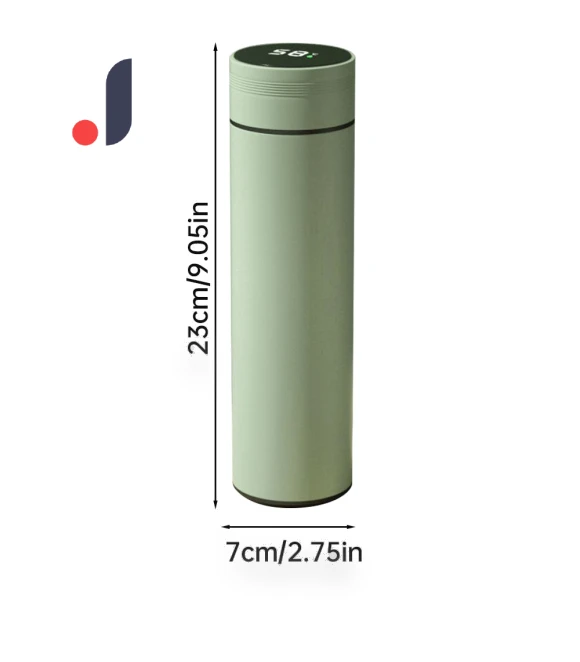Thermos with Temperature Display — Travel Drinkware, Chic Interiors