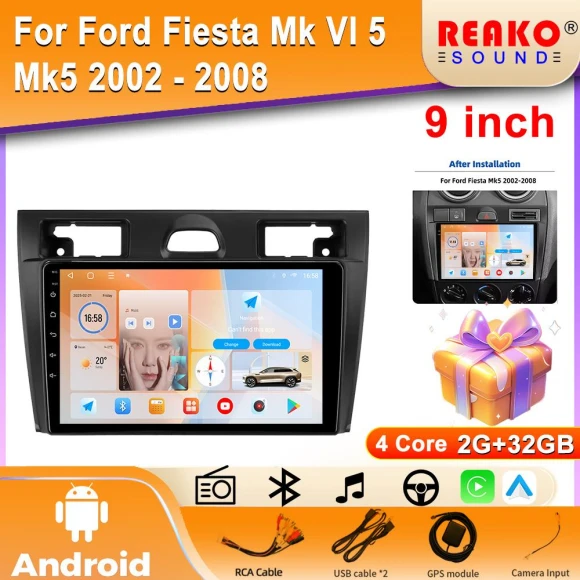 Universal Touchscreen Car Multimedia System — Car Infotainment System, Reakosound