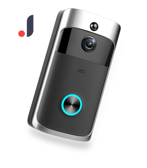 1080P Wi-Fi Smart Wireless Doorbell — Smart Home Security, School Supplies Office Supplies