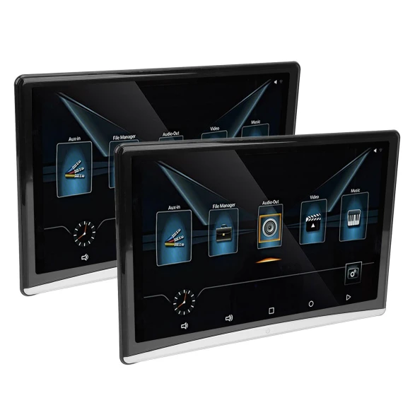 12.4-inch Car Headrest with Touchscreen, Fishine