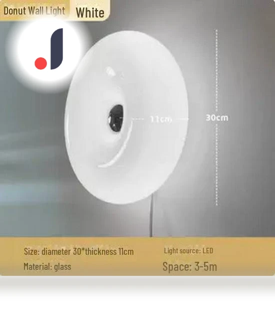 Donut Wall Light with Touch Control — Standing Lights, FluxZone