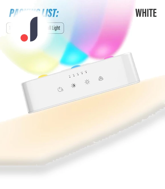 Smart Wall Sconce with USB Rechargeable Remote Control — Wall Lighting, Modern Home Furnishing