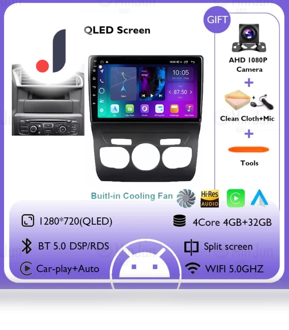 9-inch Android Car Radio — Stereo Receivers, AutoSphere