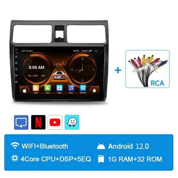 AI Voice 2 din Android Auto Radio, AutoSphere