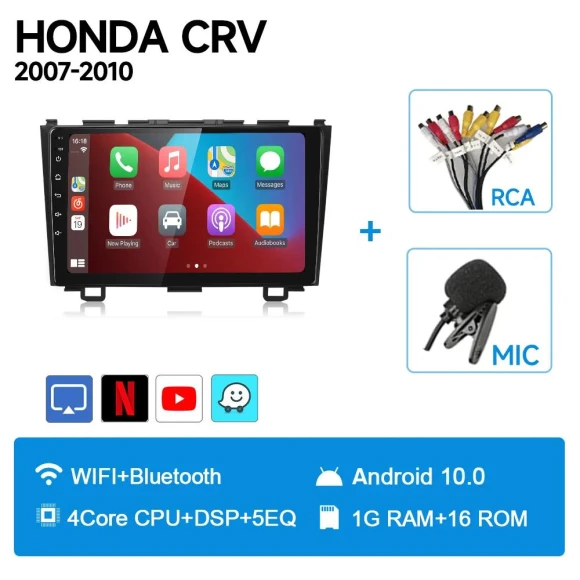 AI Voice Radio 2 din Android Auto Car Multimedia Video Player, AutoSphere