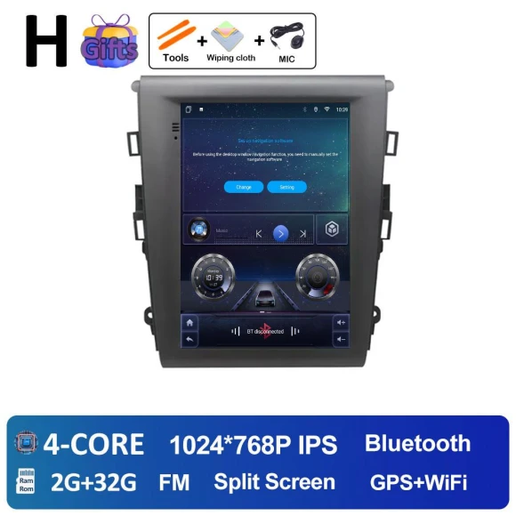 Android 14 Car Stereo for Ford Mondeo Fusion MK5 — Stereo Receivers, AutoSphere