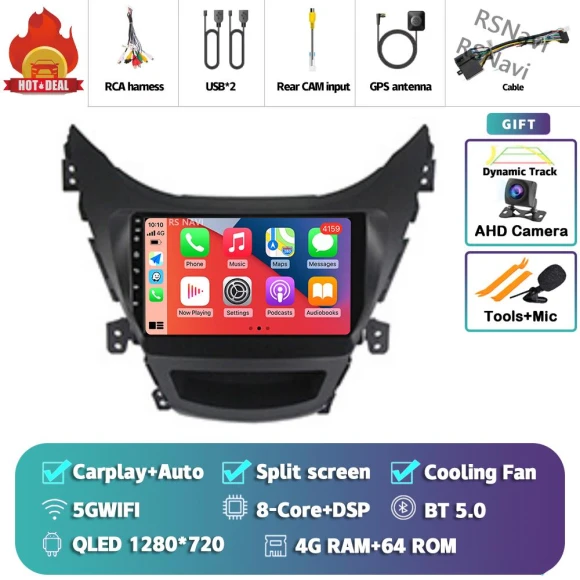 Android 14 Carplay Car Radio, AutoSphere