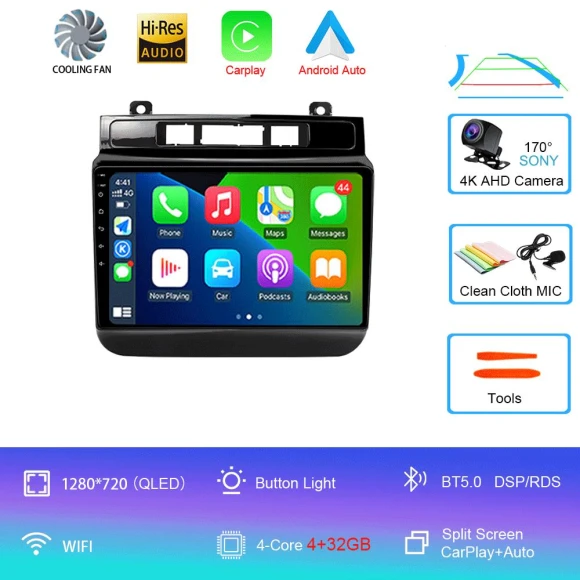 Car Touchscreen Radio with Wireless Carplay Android Auto — Car Infotainment System, AutoSphere