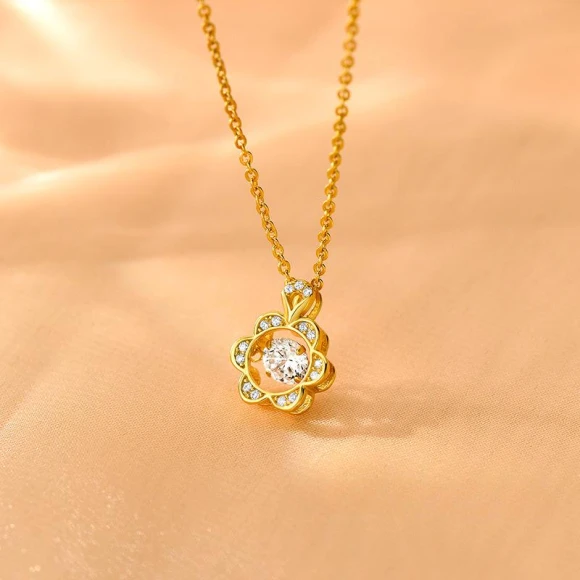 Smart Flower Necklace, Original jewelry design