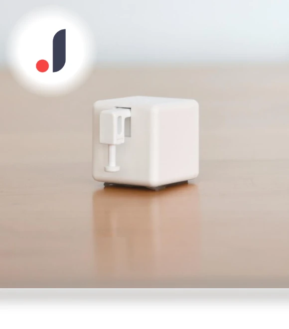 Smart Push Button Switch with Built-in Battery — Ceiling Fan Wall Controls, OutsideWorld
