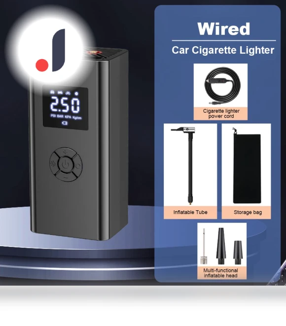 Wireless Car Tire Pump — Tire Inflation Solutions, Actually lighting