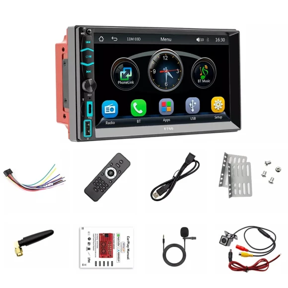 7-inch HD Touchscreen Car Stereo — Car Infotainment System, AutoSphere