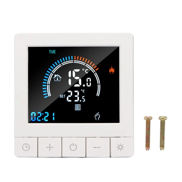 Programmable Smart Thermostat with LCD Display, Vestidos