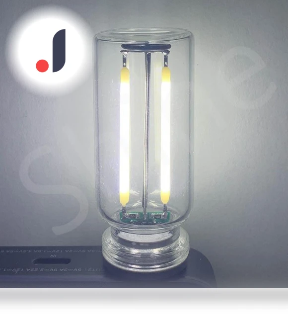 Retro USB LED Beads Touch Dimming Light — Book Lights, Dream Garage
