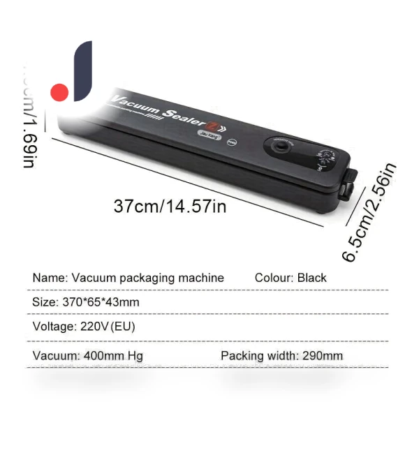 Automatic Air Sealing Mini Vacuum Food Packer — Vacuum Sealers, WTEMPO