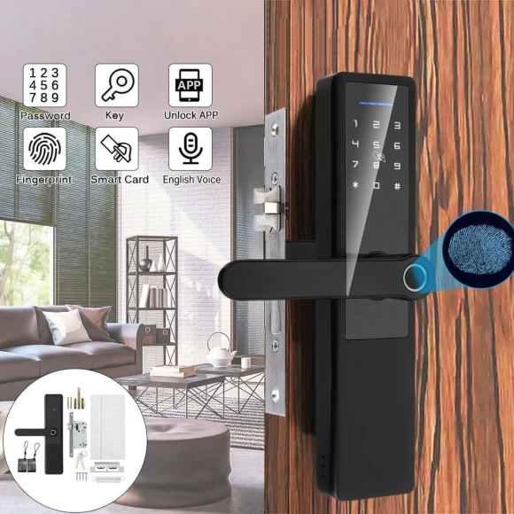 Electric Biometric Door Lock, Decor Dream