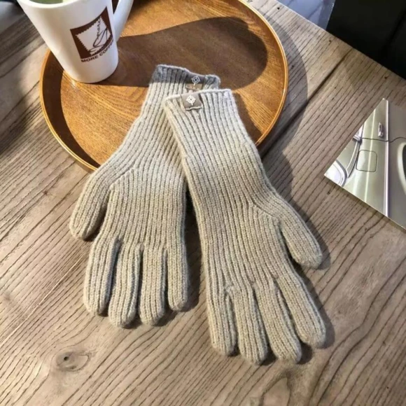 Solid Knit Touchscreen Gloves, weikuns