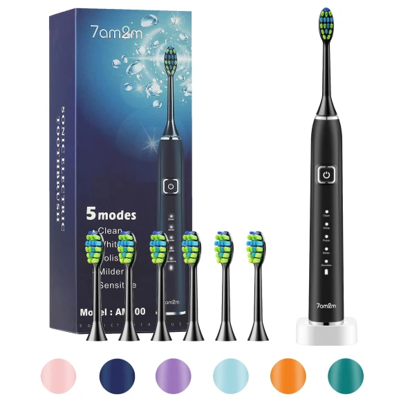 Electric Ultrasonic Sound Toothbrush with Vibration, MIYAKO DENKI